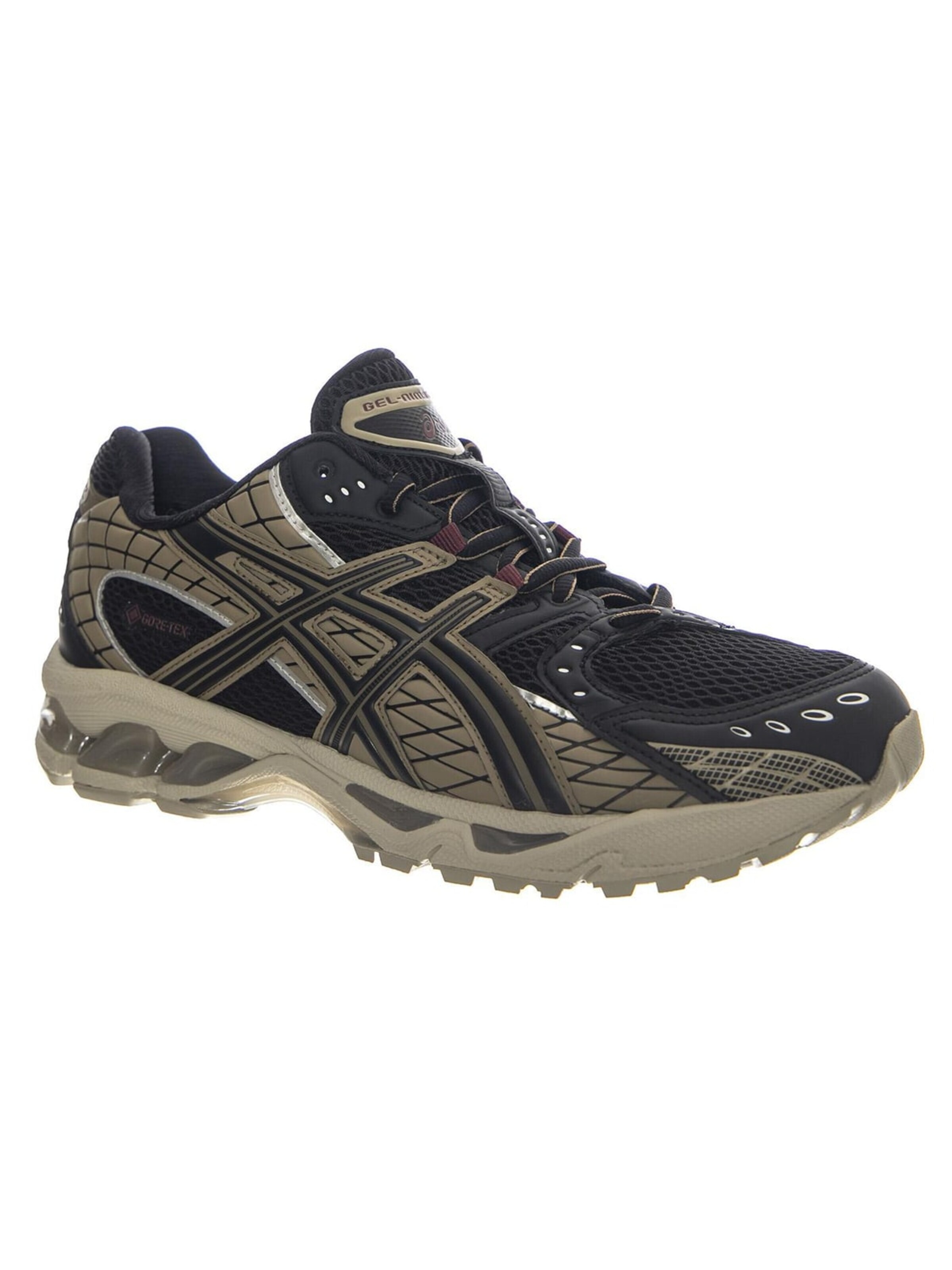 Scarpa stringata sportiva 'GEL-NIMBUS 10.1 GTX Black / Pepper' di ASICS in colori misti