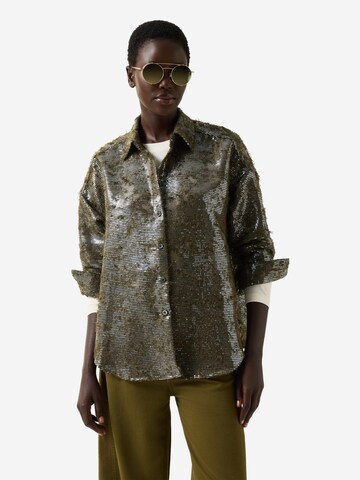 BOGNER Bluse in Grün: Vorderseite