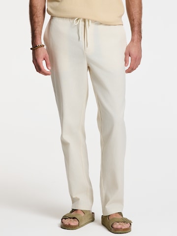 regular Pantaloni chino 'Luke' di Shiwi in beige: frontale