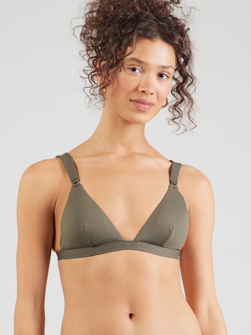 Banana Moon - Triangular Top de biquíni em verde: frente