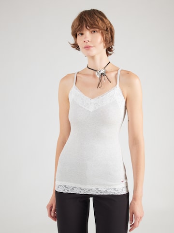 Top di HOLLISTER in grigio: frontale