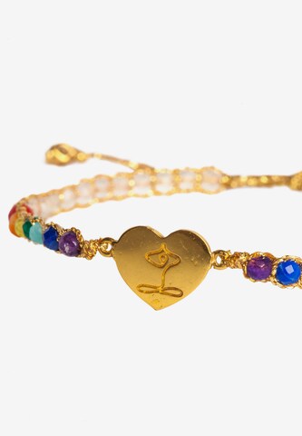 Samapura Jewelry Bracelet 'Chakra' in Gold