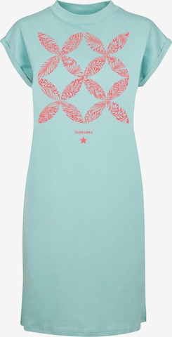 F4NT4STIC Dress 'Blumenmuster Coral' in Blue: front