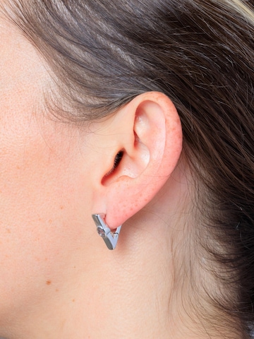 YParis Øreringe 'Boucle Kikoho Trash S' i sølv