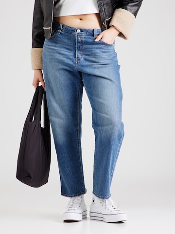 Levi's® Plus Regular Jeans '501' in Blauw: voorkant