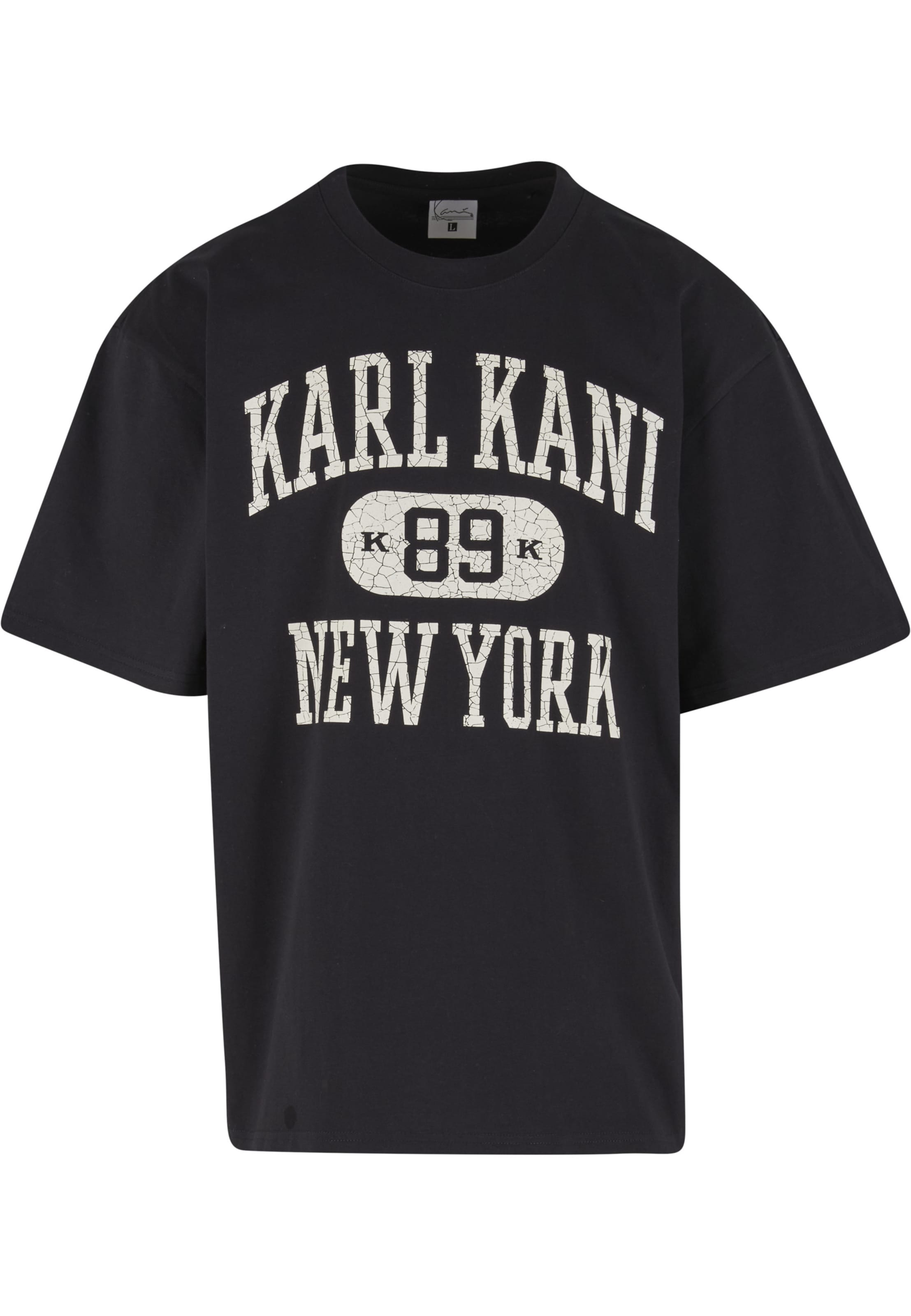 Karl Kani Tričko 'Heritage 89' – černá: přední strana