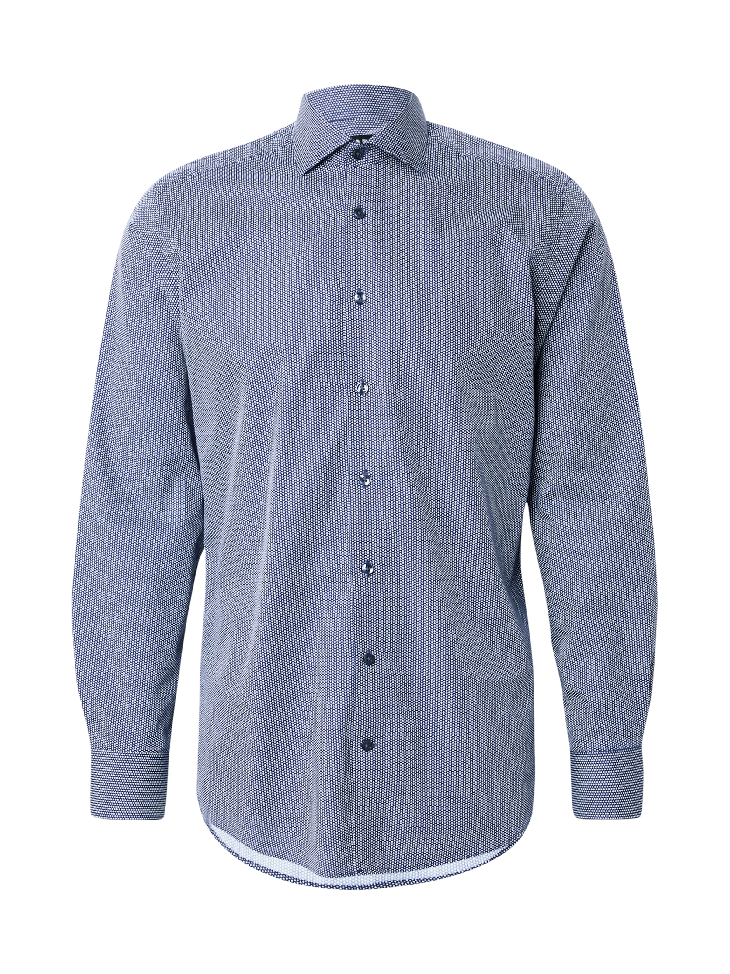 Bruun & Stengade Klasický střih Košile – modrá: přední strana