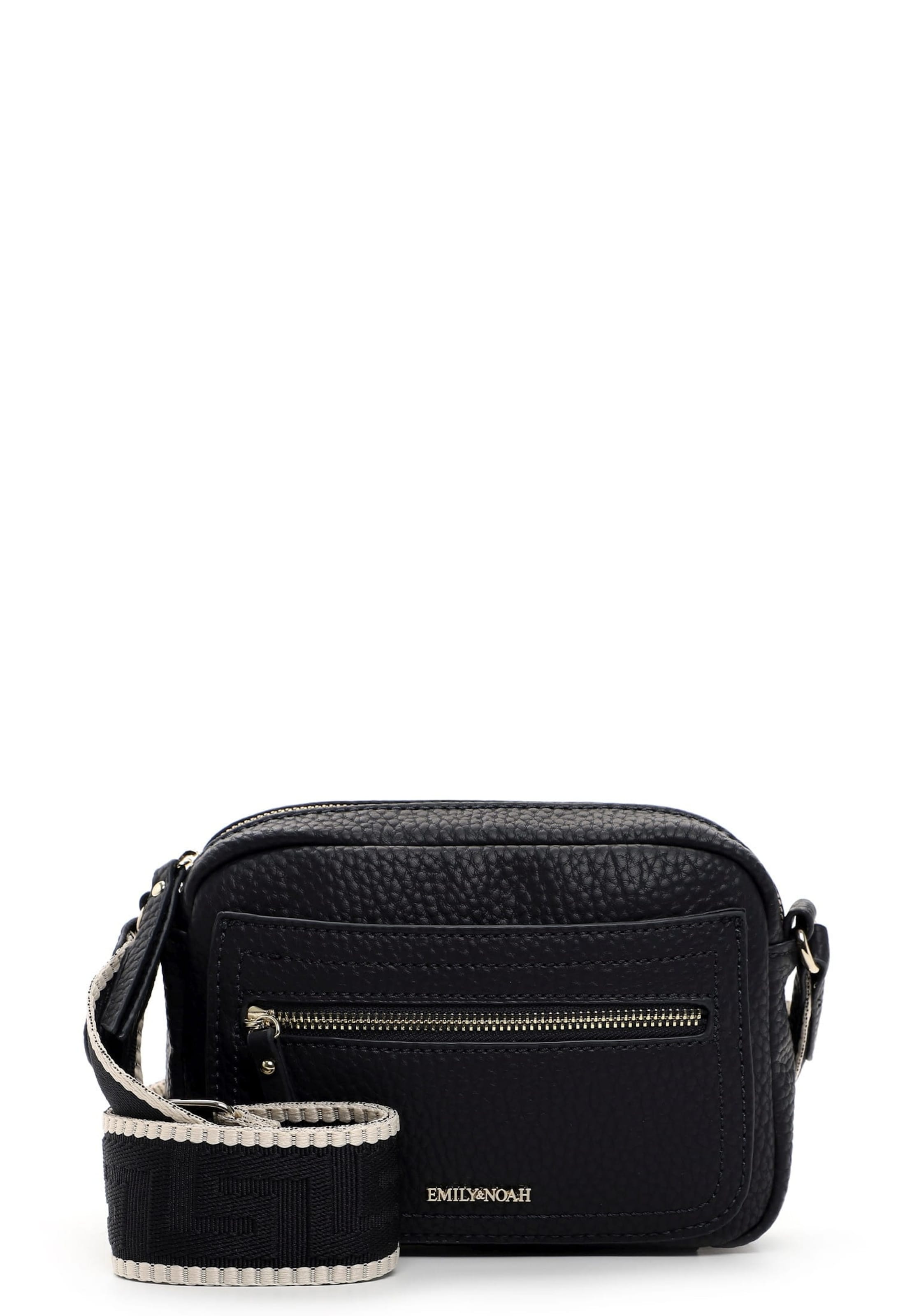 Emily & Noah Skuldertaske 'Heidi ' i blå: forside