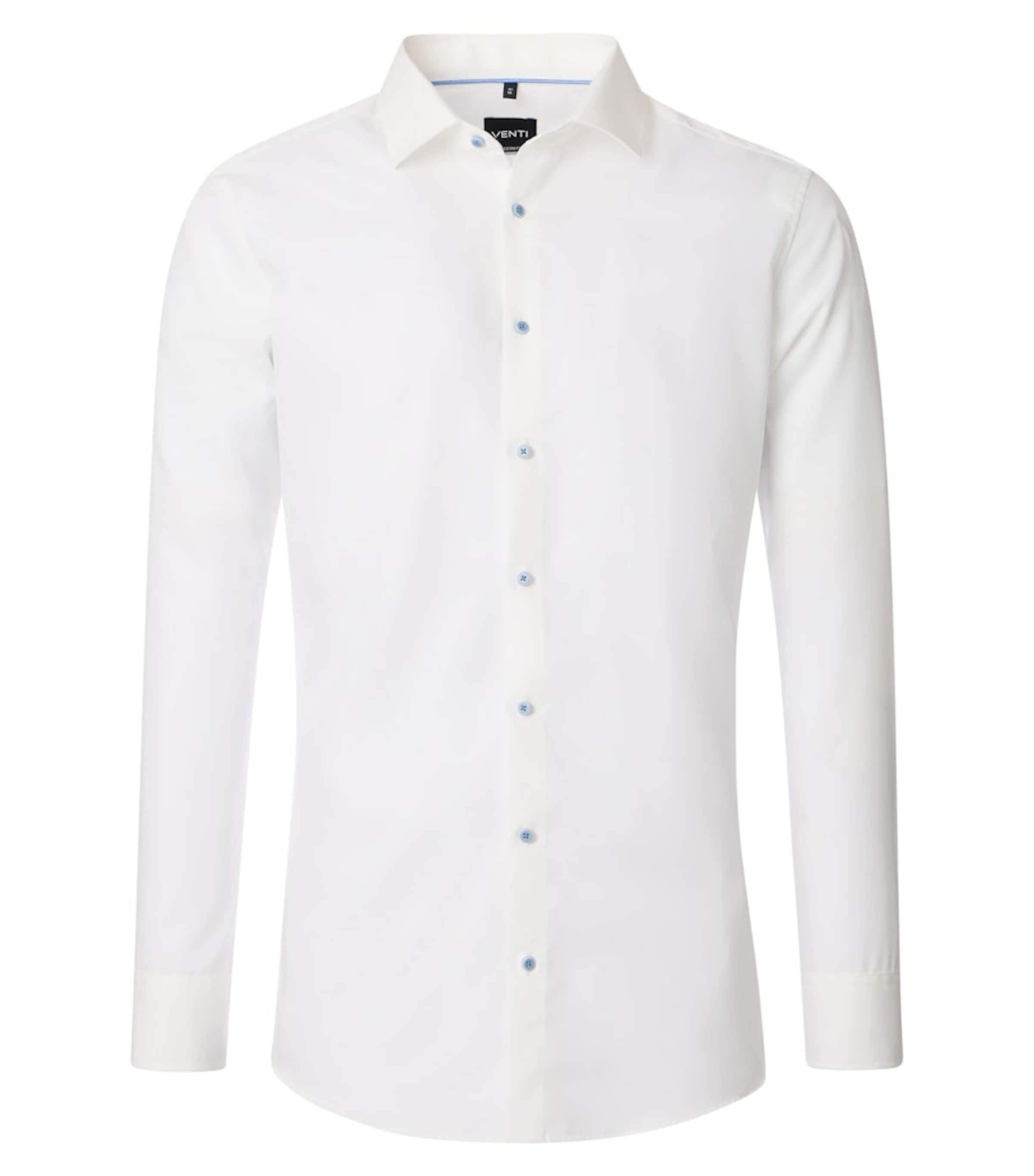 KATT Regular fit Overhemd in Wit: voorkant