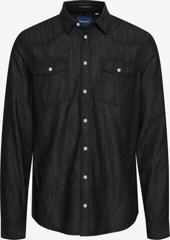 Coupe regular Chemise 'Nantes' BLEND en noir : devant