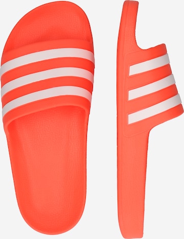 ADIDAS SPORTSWEAR Beach & Pool Shoes 'Adilette Aqua' in Orange