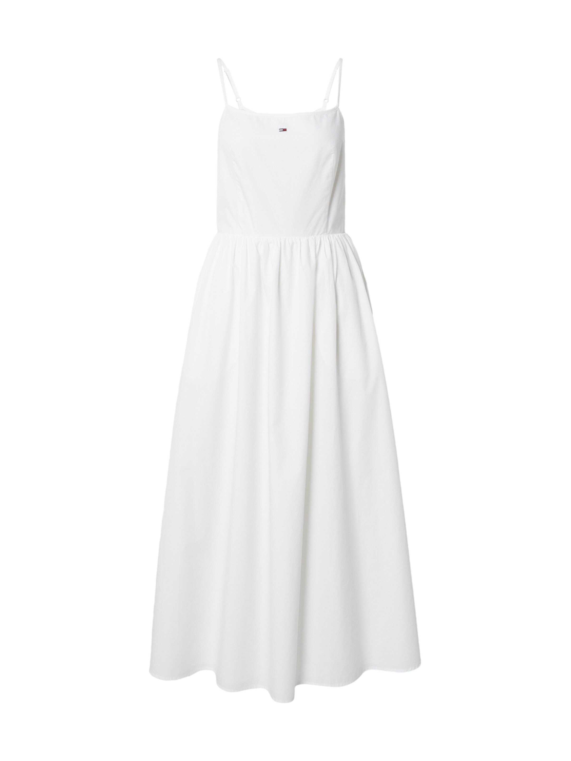 Robe Tommy Jeans en blanc : devant