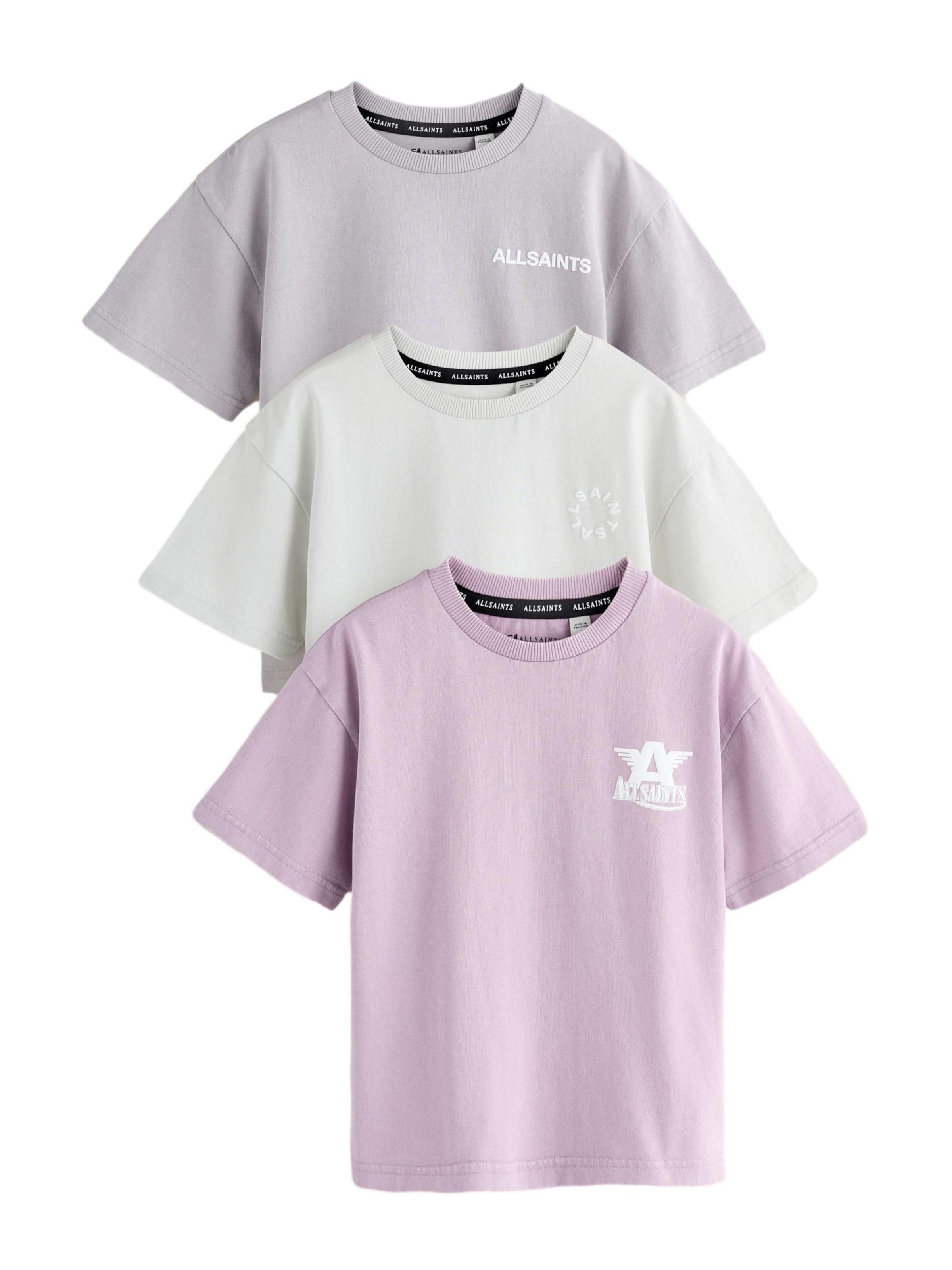 Maglietta di smALLSAINTS in grigio: frontale