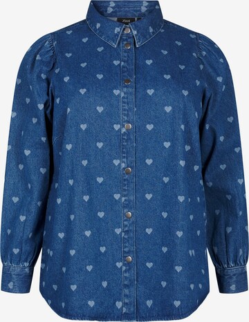 Zizzi Halenka 'ELOVA' – modrá: přední strana