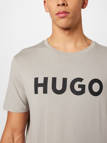 HUGO - Camisa 'Dulivio' em bege