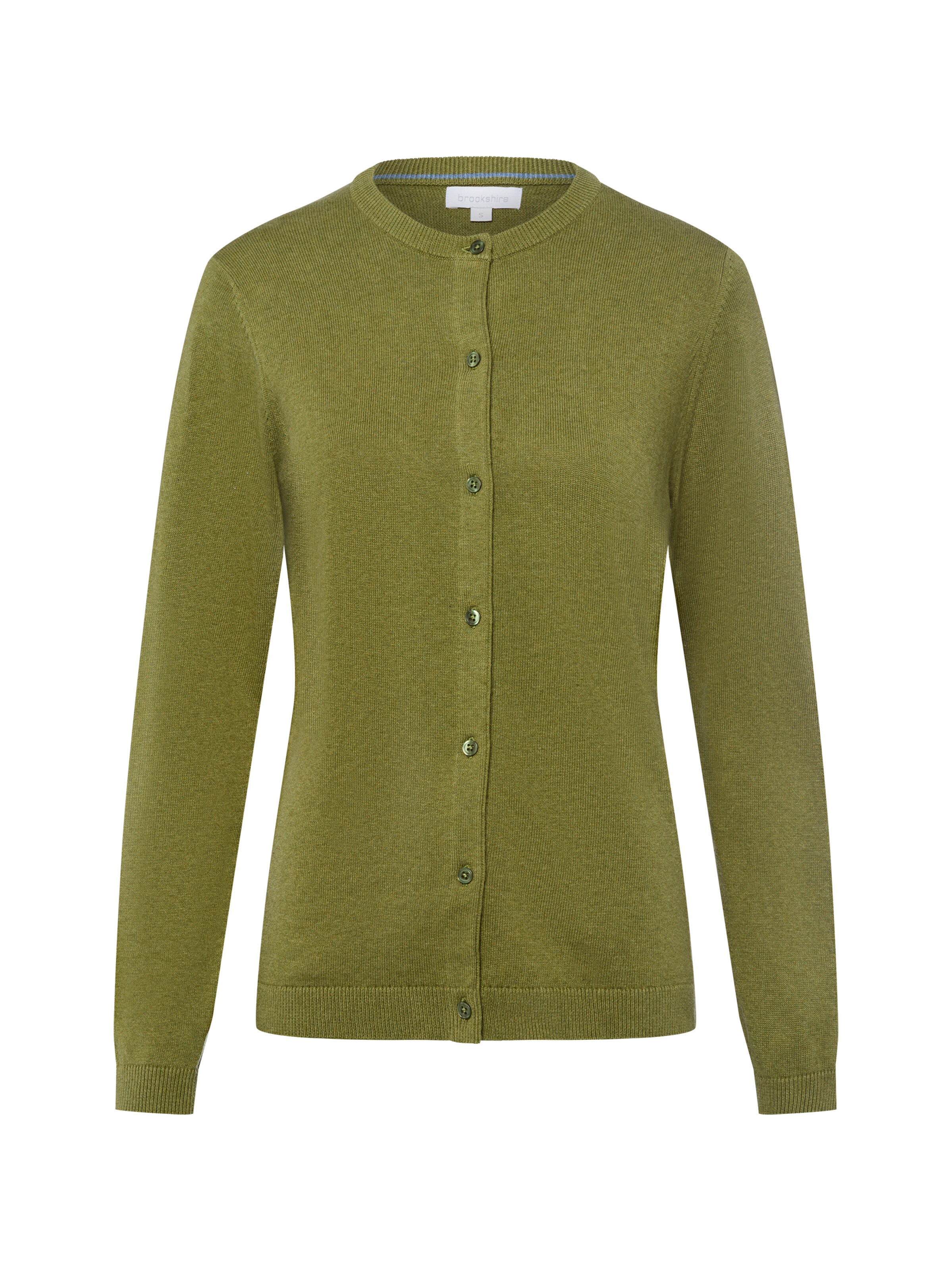 Brookshire Strickjacke in Grün: Vorderseite
