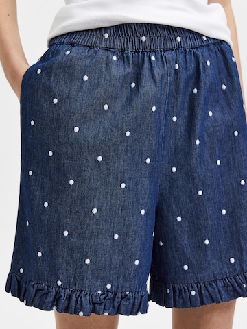 regular Pantaloni 'ELGA' di SELECTED FEMME in blu