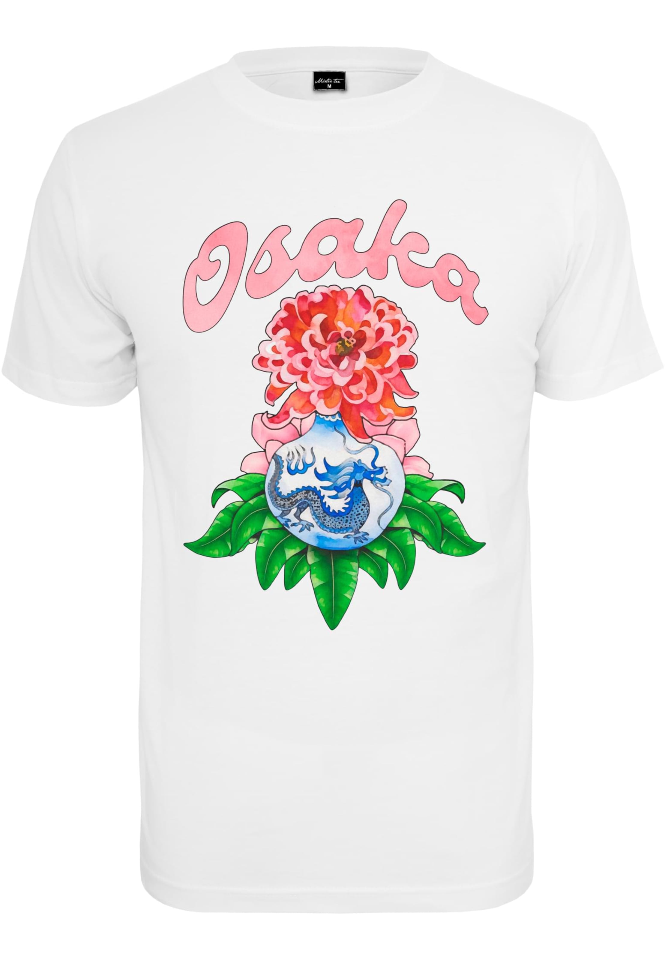 MT Men T-Shirt 'Osaka' in Weiß: Vorderseite