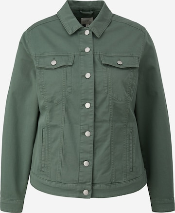 QS Between-Season Jacket in Green: front