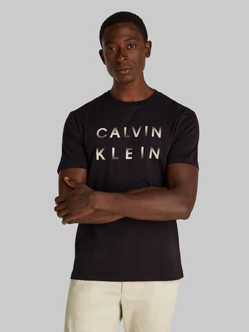 Calvin Klein Koszulka w kolorze czarny: przód