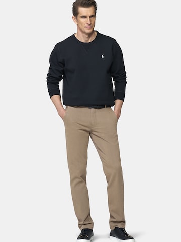 Regular Pantalon chino 'Bonn 2-3615' MEYER en gris