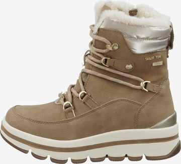 TOM TAILOR Snowboots i beige