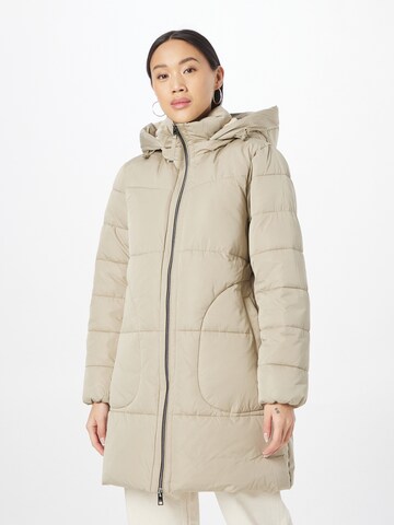 ESPRIT Winter Coat in Beige: front