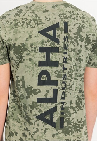 ALPHA INDUSTRIES Shirt in Green