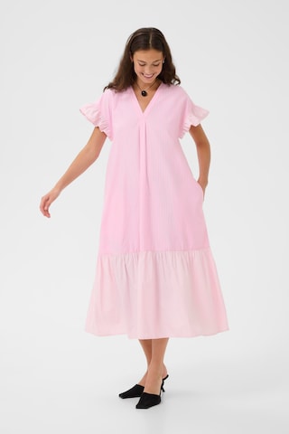 CULTURE Kjole 'CUcia' i pink