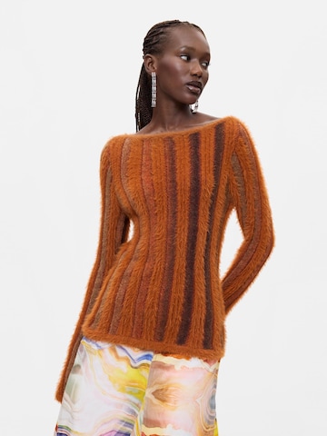 Desigual Πουλόβερ σε καφέ: μπροστά