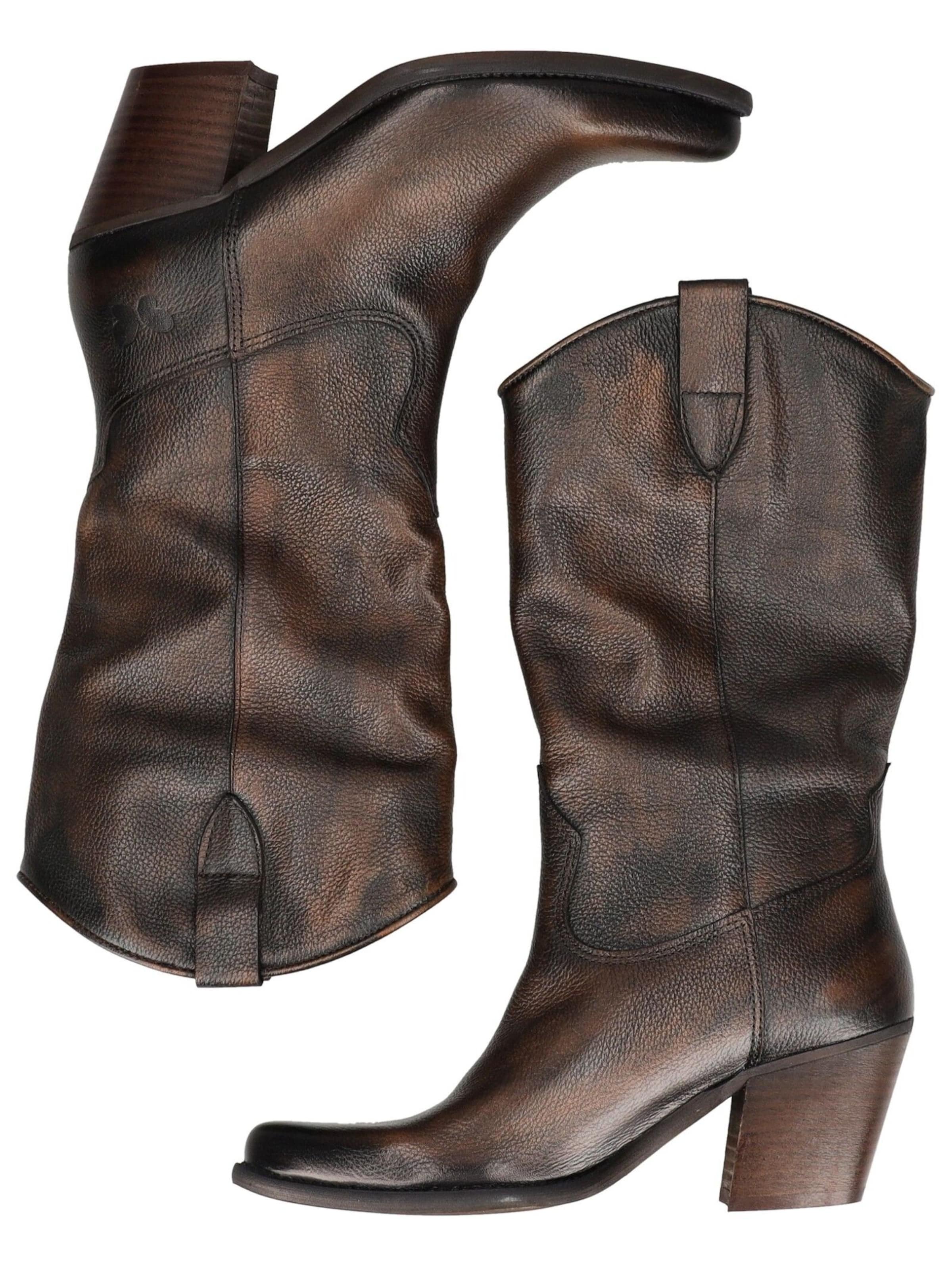 Bottes de cowboy 'LAREDO E389' FELMINI en marron