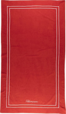 Telo da mare 'Yacht Club Corallo beach towel' di Blumarine in arancione: frontale