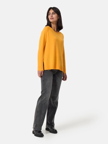 CASH-MERE.CH Sweater in Yellow