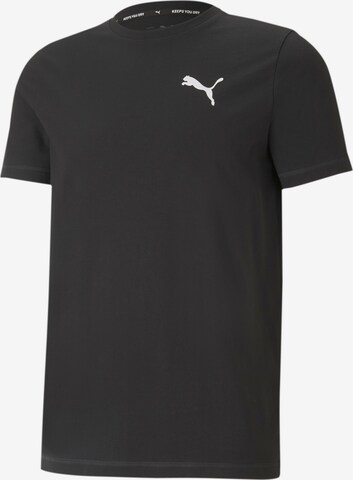 PUMA Functioneel shirt 'Active Soft' in Zwart: voorkant