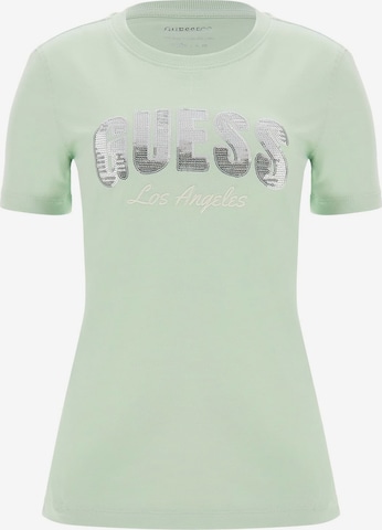 GUESS T-Shirt in Grün: predná strana