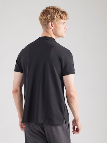 19V69 ITALIA Poloshirt 'Emilio' in Schwarz: Rückseite