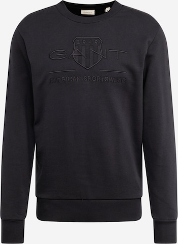 GANT Sweatshirt i svart: framsida