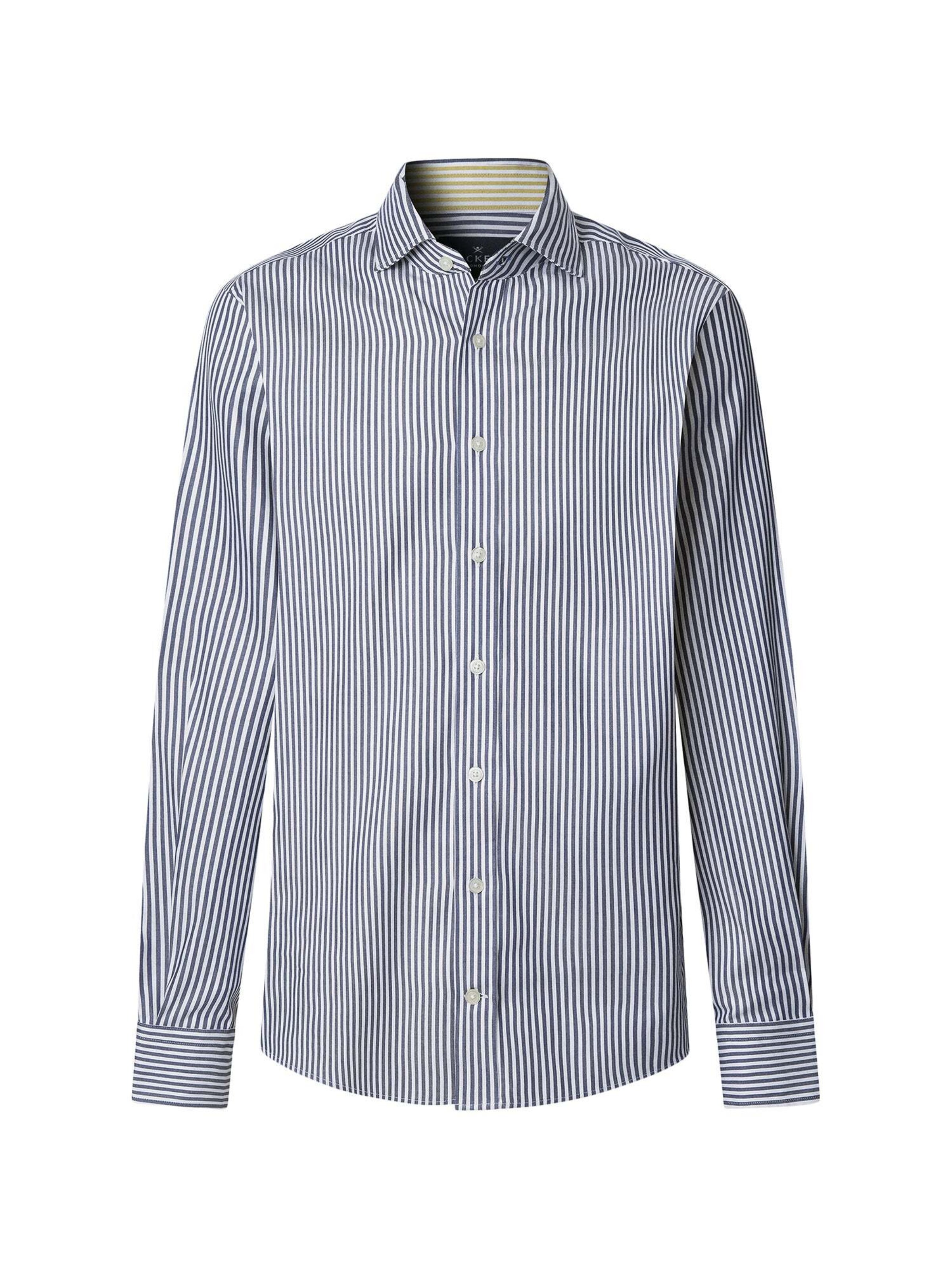Camicia Hackett London di colore blu reale / bianco, Visualizzazione prodotti