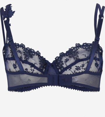 PASSIONATA Balconette Bra in Blue