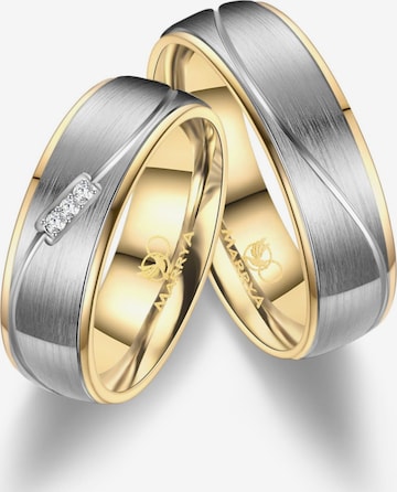 MARRYA Ring 'MARRYA TI-05 Ehering aus Titan' in Grey: front