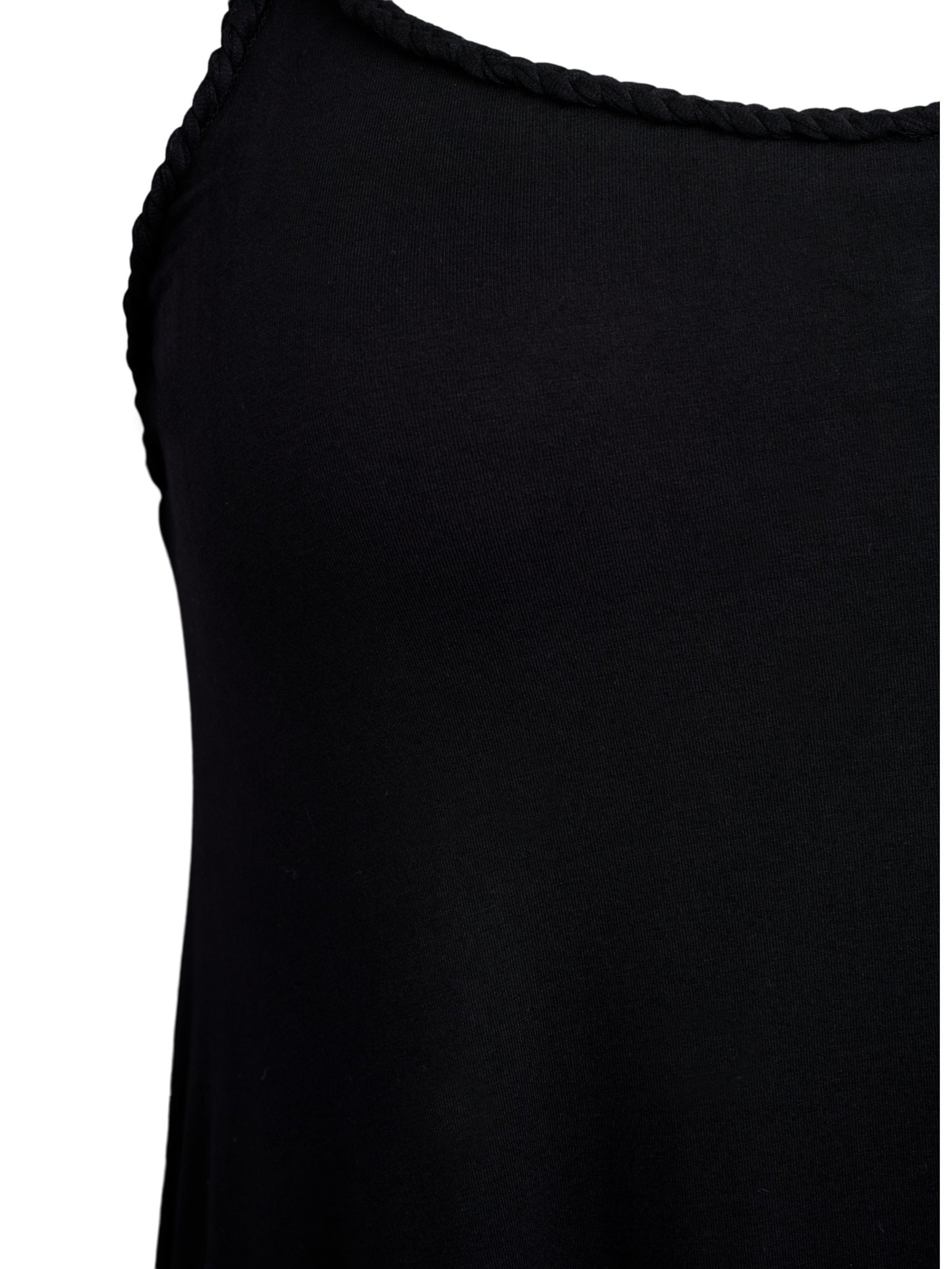 Swim by Zizzi Φόρεμα παραλίας 'SBraid' σε μαύρο