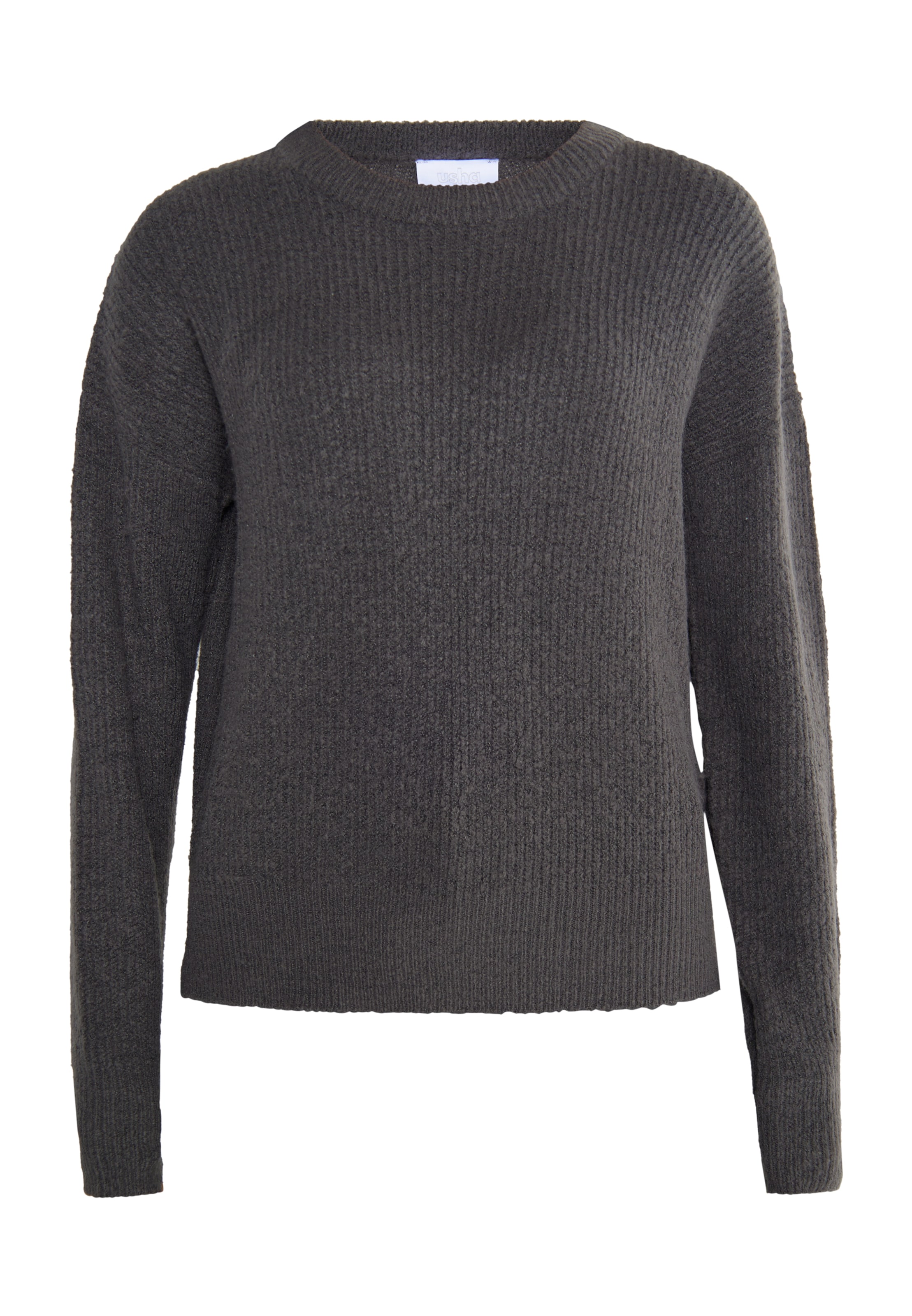 usha WHITE LABEL Sveter - Sivá: predná strana