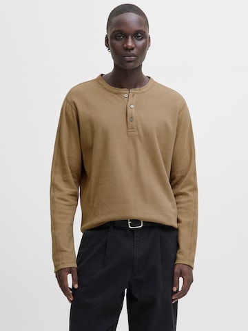 Jack & Jones Premium Shirt 'JPRBLUTYRELL' in Brown: front