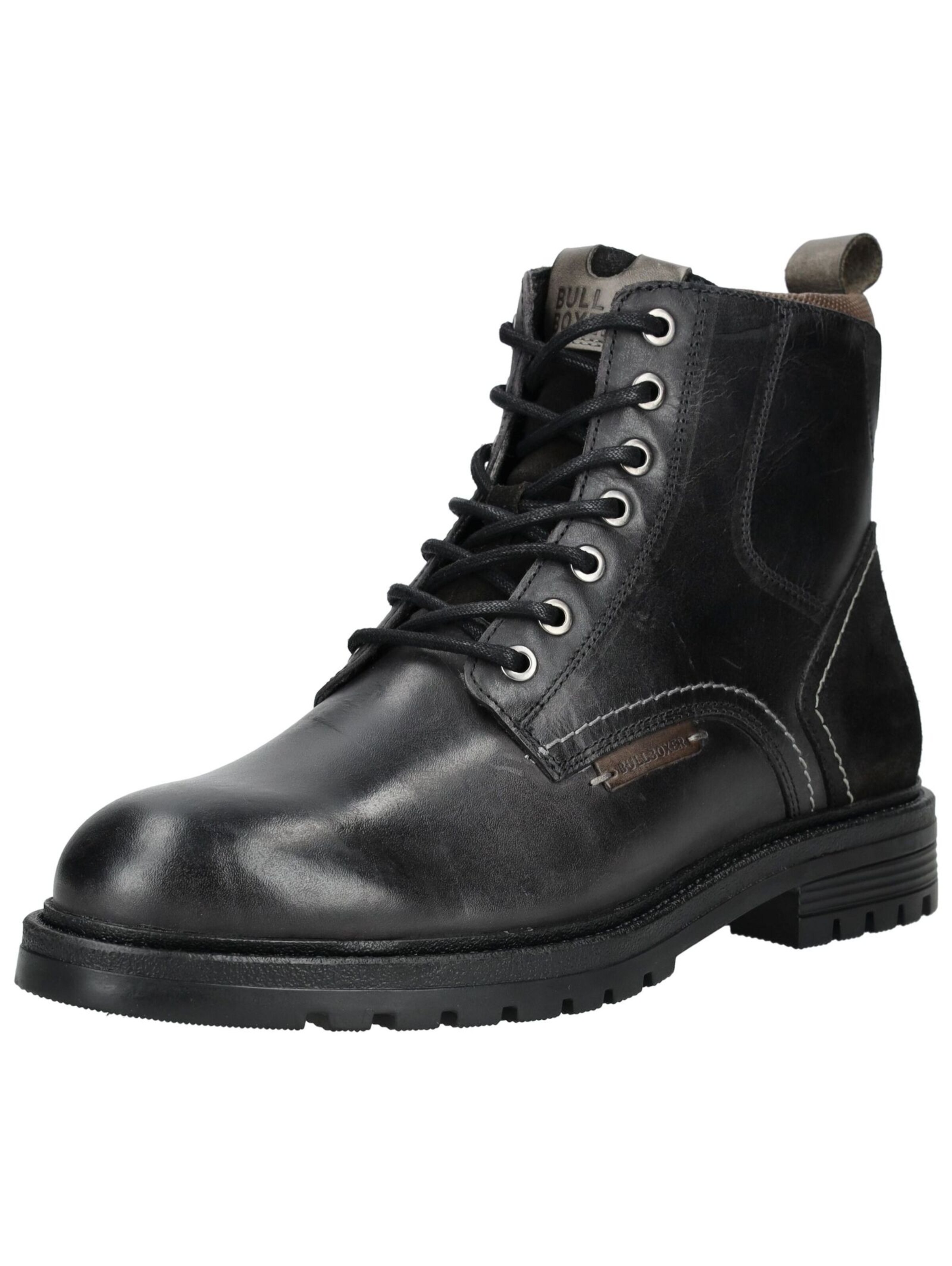 Bottines à lacets BULLBOXER en noir : devant