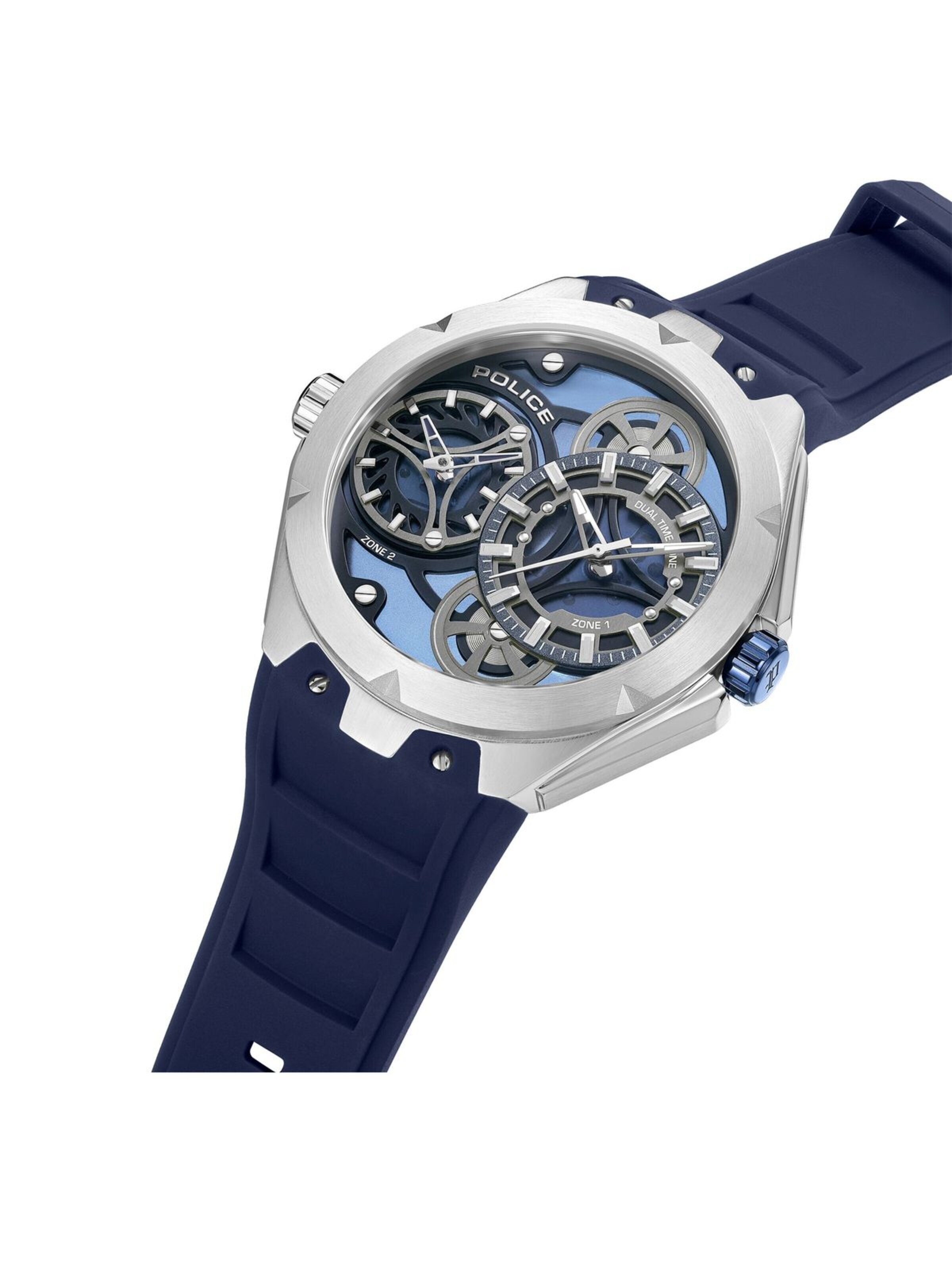 POLICE Analoog horloge in Blauw