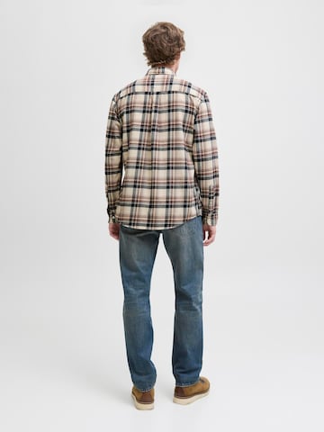 JACK & JONES Comfort fit Overhemd 'JJEClassic' in Wit