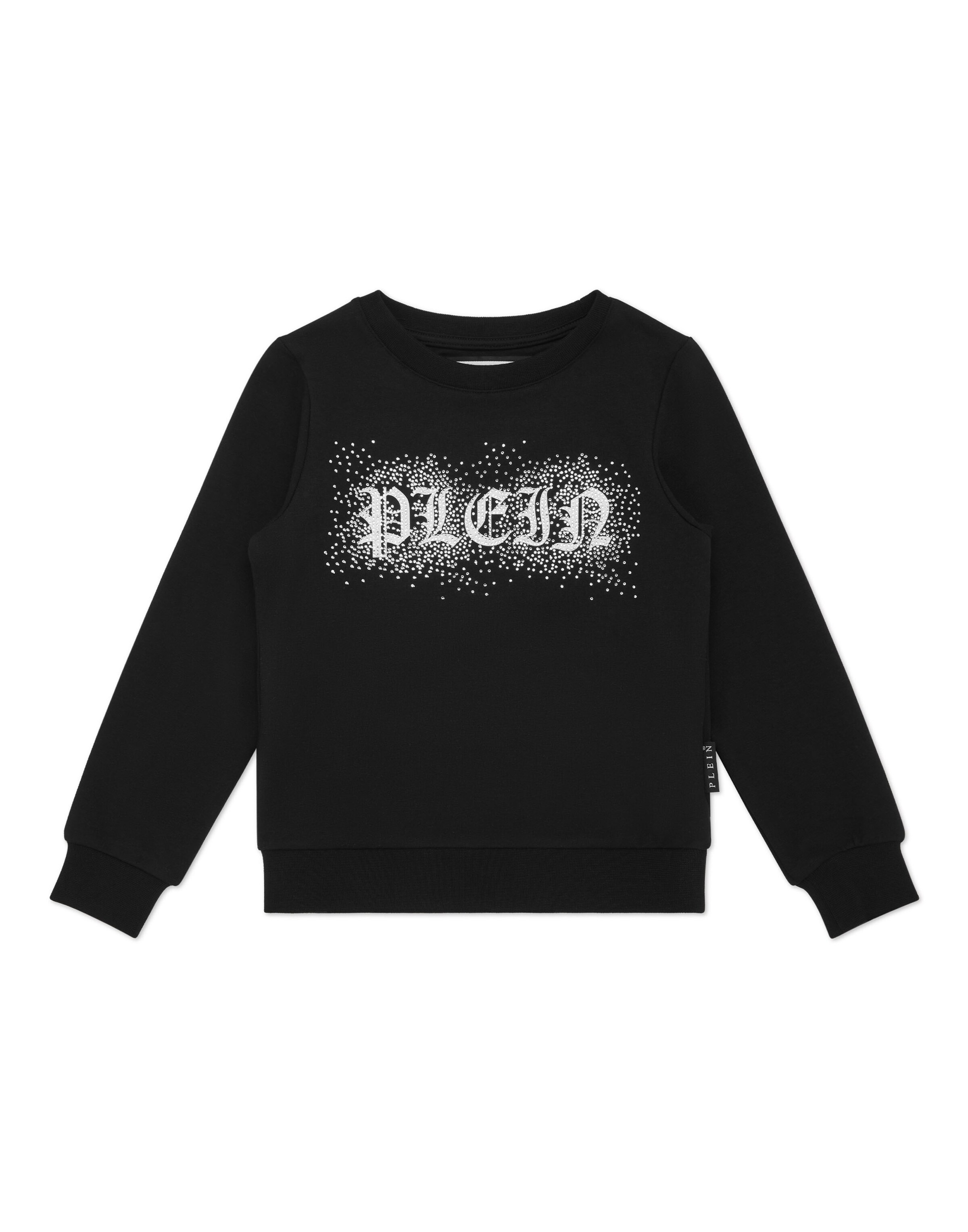 Philipp Plein - Sudadera 'Gothic Plein' en negro: frente