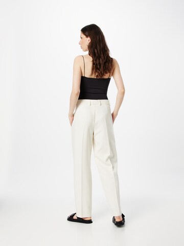 BOGNER - regular Pantalón de pinzas 'FABIA' en blanco