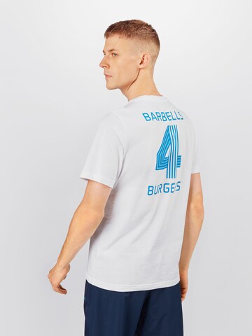 Reebok Regular Fit Sportshirt in Weiß