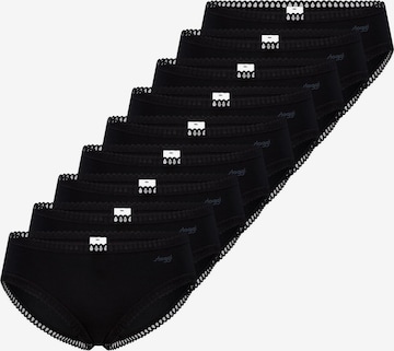 SLOGGI Panty 'GO Crush' in Schwarz: Vorderseite